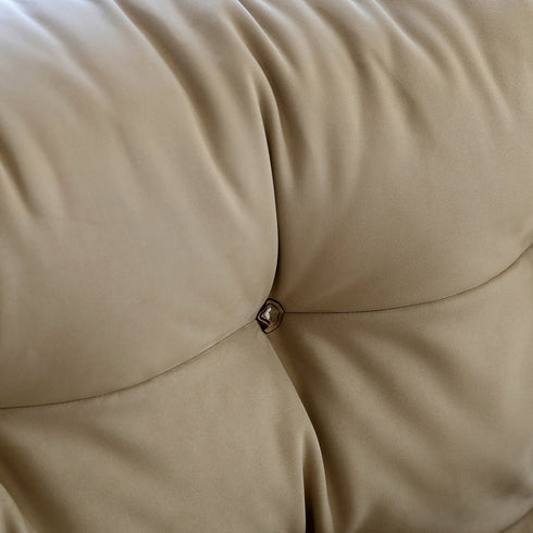 Elvin Luxury Suede Fabric Bed Frame