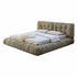 Elvin Luxury Suede Fabric Bed Frame
