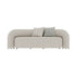 Cantrell Velvet Loveseat Sofa Modern Couch