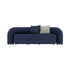 Cantrell Velvet Loveseat Sofa Modern Couch