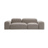Carver Velvet Round Armed 3 Seater Sofa Special Designed Couch