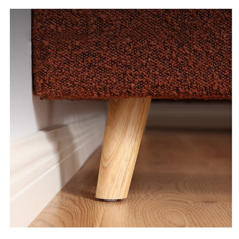 Cassidy Boucle Bed Frame Cookie Design Headboard