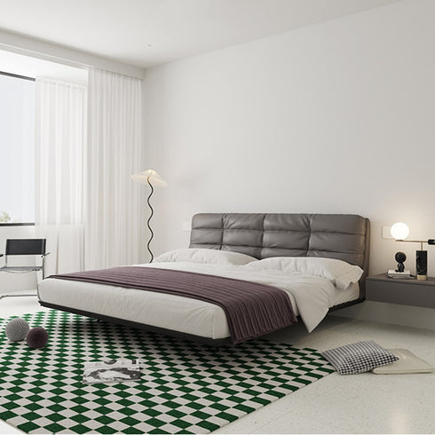 Lolani Microfiber Leather Luxury Bed Frame