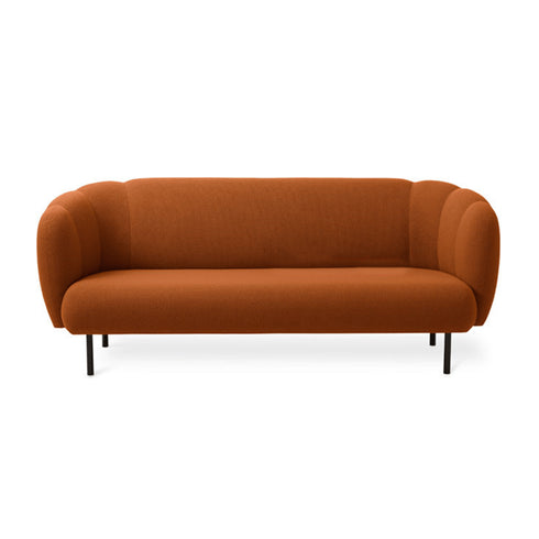 Crice Teddy Fleece Fabric 3 Seater Sofa Arm Shaped Couch