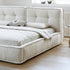 Dacre Boucle Minimalist Simple Bed Frame