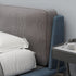 Darin Microfiber Leather+Corduroy Bed Frame
