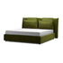 Darion Velvet Removable Cushion Bed Frame