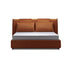 Darion Velvet Removable Cushion Bed Frame