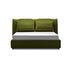 Darion Velvet Removable Cushion Bed Frame
