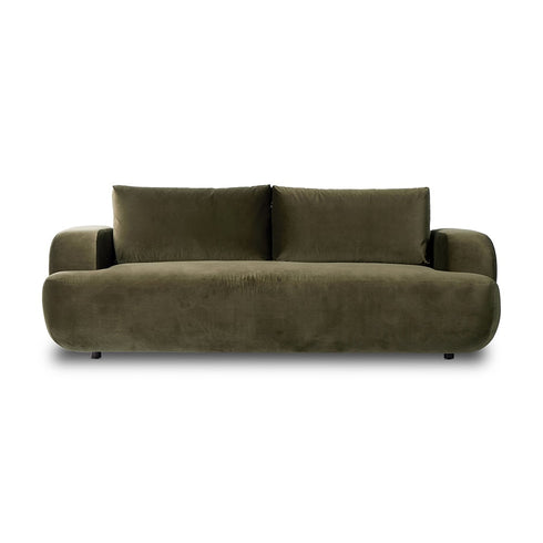 Dharma Fabric Arm 3 Seater Sofa Cushion Back Couch