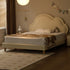 Dillian Technology Cloth Cloud Shape Headboard Bed Frame