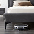 Eden Suede Fabric Upholstered Modern Bed Frame