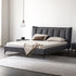 Eden Suede Fabric Upholstered Modern Bed Frame
