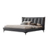 Eden Suede Fabric Upholstered Modern Bed Frame