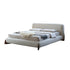 Ellie Boucle Fabric Minimalist Bed Frame