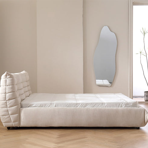 Elvis Suede Fabric Bed Frame