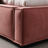 Elya Suede Fabric Cube Headboard Bed Frame