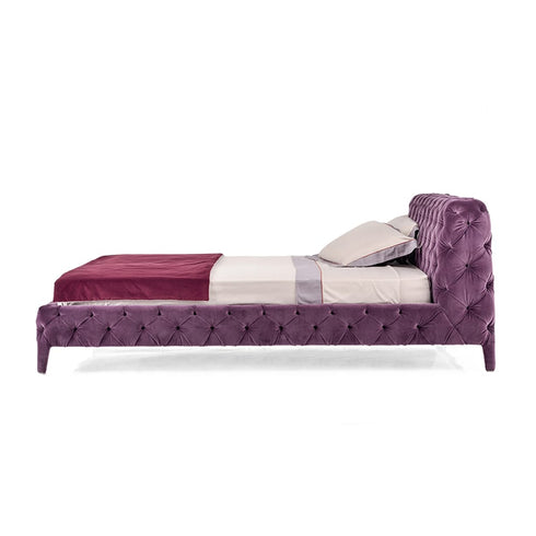 Ethan Velvet Fabric Bed Frame