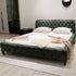 Ethan Velvet Fabric Bed Frame