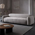 Evelyn Gray Boucle 3 Seater Sofa Armrest Couch