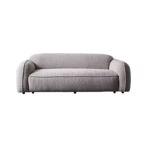 Evelyn Gray Boucle 3 Seater Sofa Armrest Couch