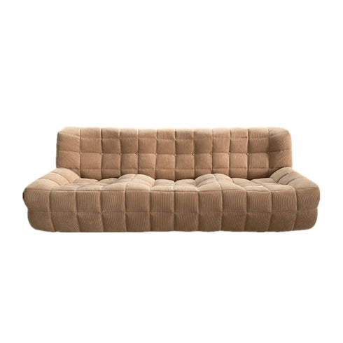 Shaun Fabric Armless 3 Seater Sofa Lounge Couch