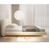 Garan Velvet Modern Floating Bed Frame