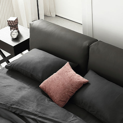 Harlee Suede Fabric Bed Frame