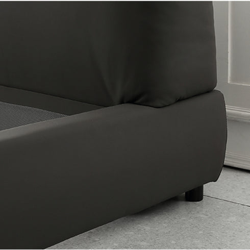 Harlee Suede Fabric Bed Frame