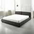 Harlee Suede Fabric Bed Frame