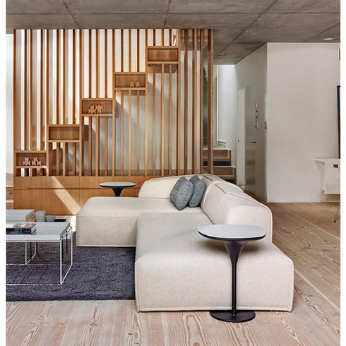 Heloise Fabric Arm Sofa 3 Seater 2-Piece Couch