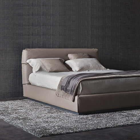 Ibis Suede Fabric Luxury Modern Bed Frame