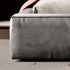 Icnoyotl Suede Fabric Rectangular Headboard Modern Bed Frame