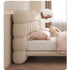 Isra Boucle Puff Upholstered Bed Frame