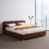 Itotia Microfiber Leather Bed Frame