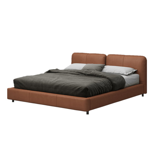 Itotia Microfiber Leather Bed Frame