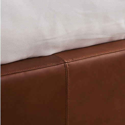Itotia Microfiber Leather Bed Frame
