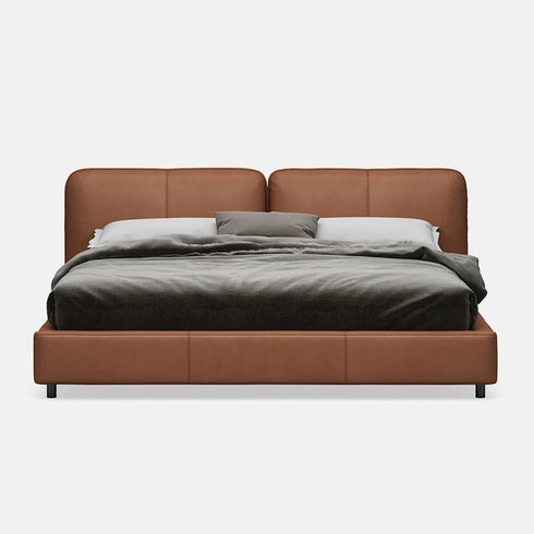 Itotia Microfiber Leather Bed Frame
