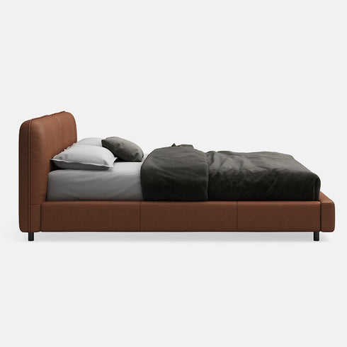 Itotia Microfiber Leather Bed Frame