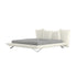 Ives Technology cloth Special Shaped Headboard Luxury Modern Bed Frame