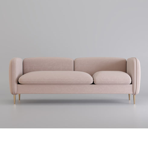 Ivy Velvet 3 Seater Sofa Sepcial Design Couch