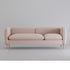 Ivy Velvet 3 Seater Sofa Sepcial Design Couch