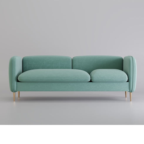 Ivy Velvet 3 Seater Sofa Sepcial Design Couch