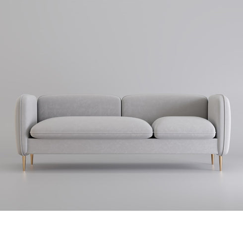 Ivy Velvet 3 Seater Sofa Sepcial Design Couch