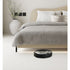 Jalyn Velvet Shaped Headboard Bed Frame