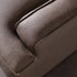 Jana Brown Technical Fabric 3 Seater Sofa 2-Pieces Couch