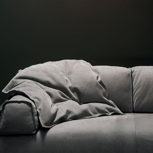 Jett Suede Fabric 3 seater Sofa Armrest Couch