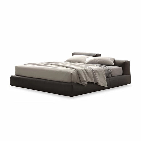 Joanna Technical Fabric Contemporary Minimalist Bed Frame