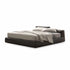 Joanna Technical Fabric Contemporary Minimalist Bed Frame