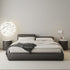 Joanna Technical Fabric Contemporary Minimalist Bed Frame